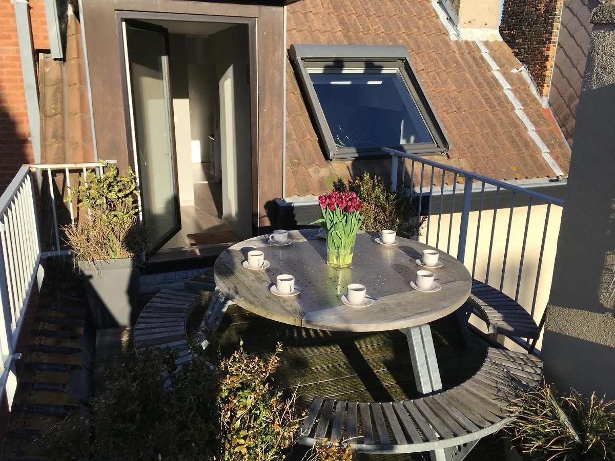 Family Stay 200M From Beach 3 Bedrooms 2 Bathrooms Nice Terrace 奥斯滕德 公寓